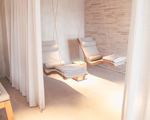 Hängeliegen im Ruhebereich